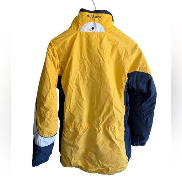Columbia Women’s Yellow Double Lined 2 Coats in 1, Warm Snow Ski Jacket, Large - Picture 2 of 14